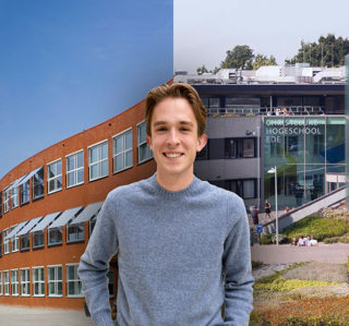 Gijs ging van het Ichthus College naar de CHE
